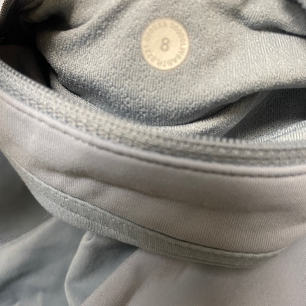 Lululemon Pace Rival Skirt Skort Chambray Sz 8 - Picture 7 of 9